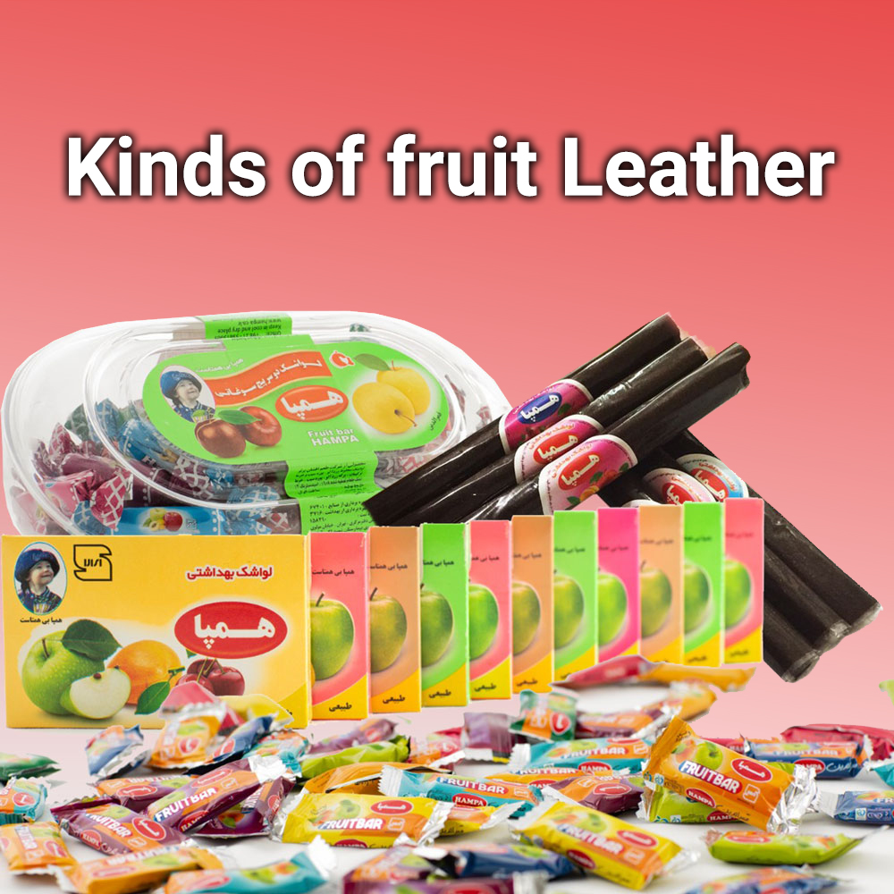 Kinds of fruit Leather